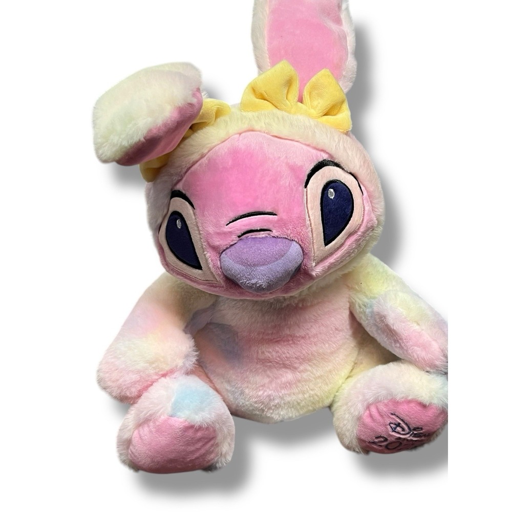 DISNEY Plush ANGEL from Lilo &‎ Stitch 2020 Easter Bunny Pastel Costume